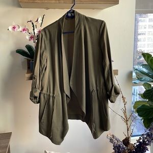 Aritzia Babaton Calipso Jacket Olive Green (size small)